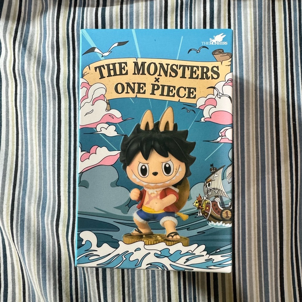 The Monsters x One Piece Kids Figure - Blue and Tan